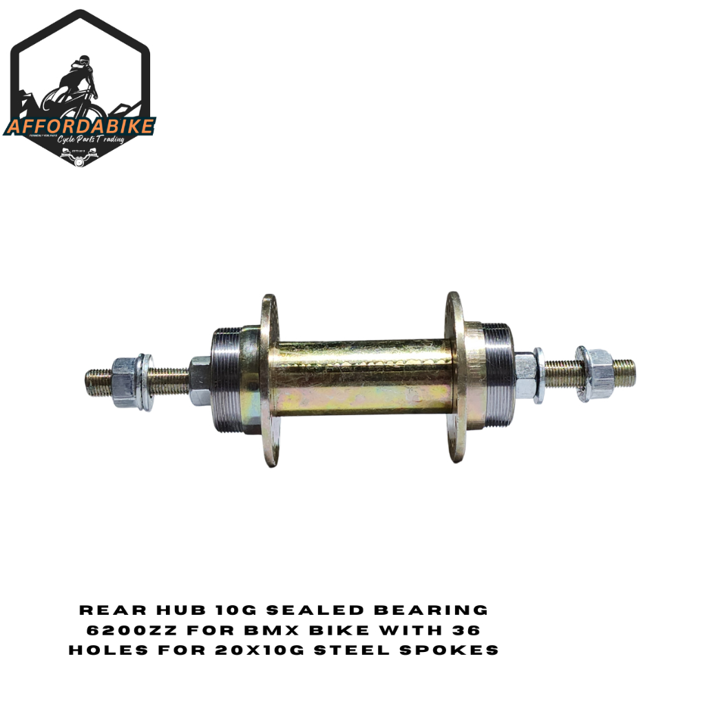 Hub Rear 10G BIKE Sealed Bearing for BMX 36holes Shopee Philippines