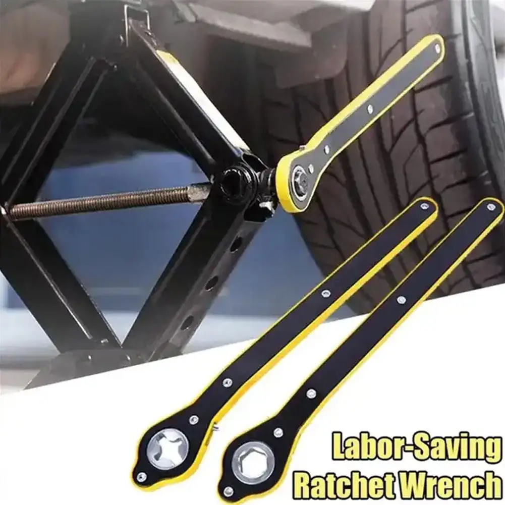 Auto Labor-Saving Jack Ratchet Wrench with Long Handle Car Repair Tool ...