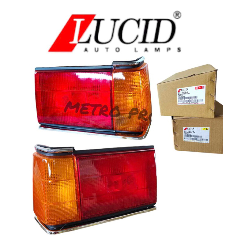 Tail Light Mitsubishi Lancer 1980 Model (Box Type) Lucid Brand Made In ...