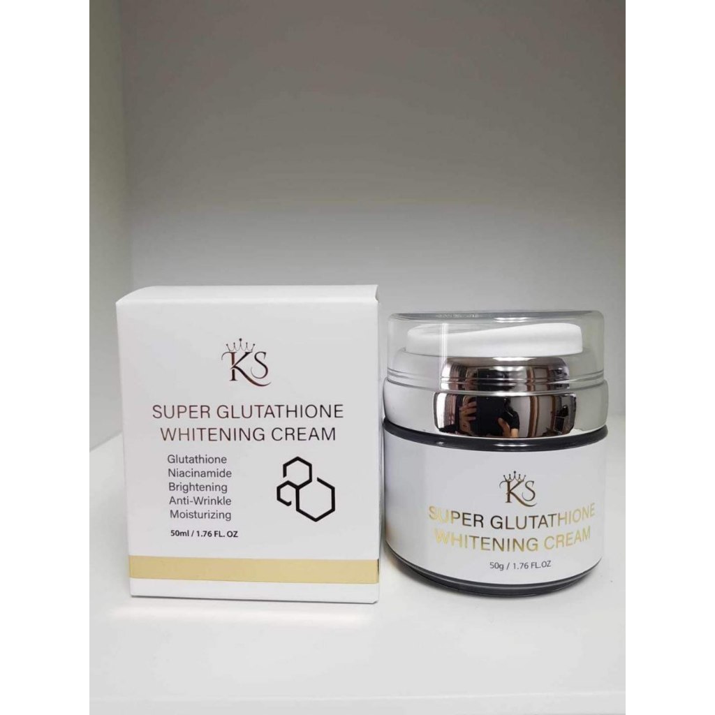 ks glutathione KS Extreme Glutathione Whitening Booster Collagen and Milk Tone-up  Whitening Body Cream SPF50+ PA+++