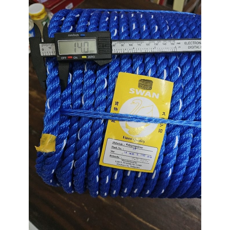 Rope #28(14mm) | SWAN | ENT | Twine | Lubid | Tali | Nylon Rope | PE ...