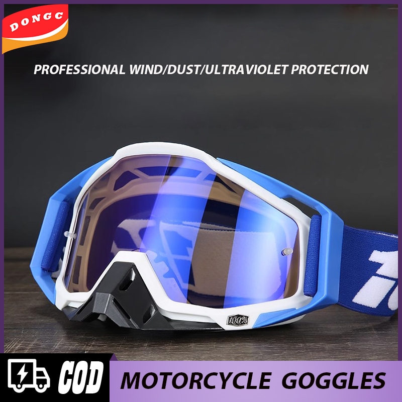 Motorcycle goggles Professional wind, dust, UV protection Off-road ...