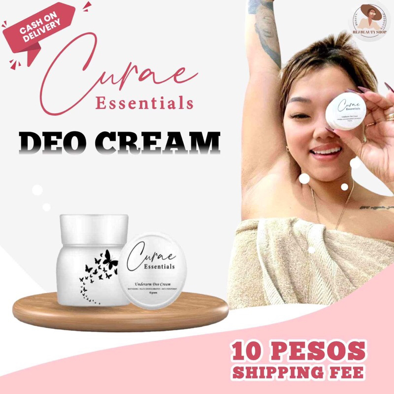 CURAE UNDER ARM DEO CREAM | Shopee Philippines