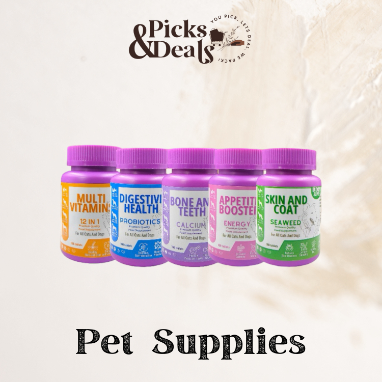 PND PBT Healthy VITAMINS Pets Dogs Cats Supplement Vitamin Multivitamin ...