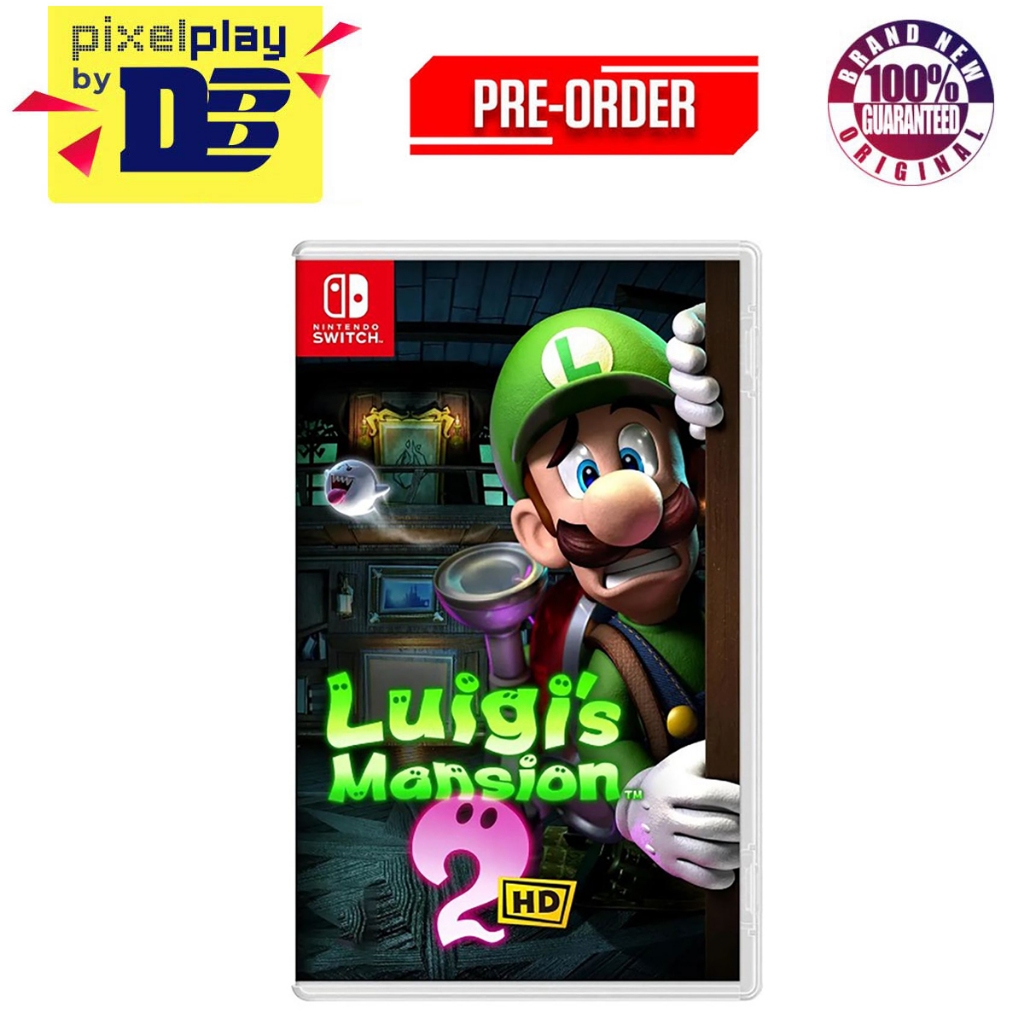 Nintendo Switch Luigis Mansion 2 HD | Shopee Philippines