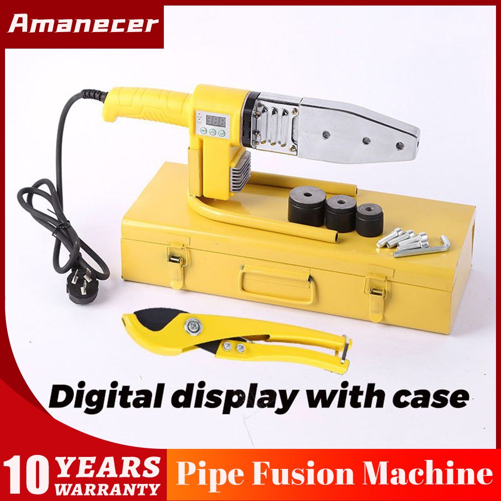 PPR Heater Pipe Fusion Machine Adjustable Temperature Handheld Plastic