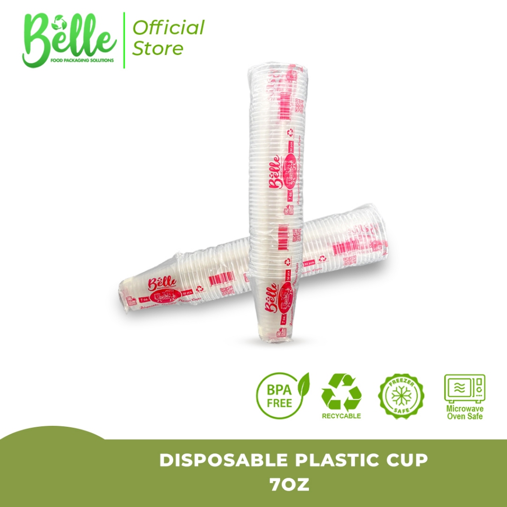 Belle 1000pcs Disposable Cups For Palamig and Halo-halo, Available Size ...