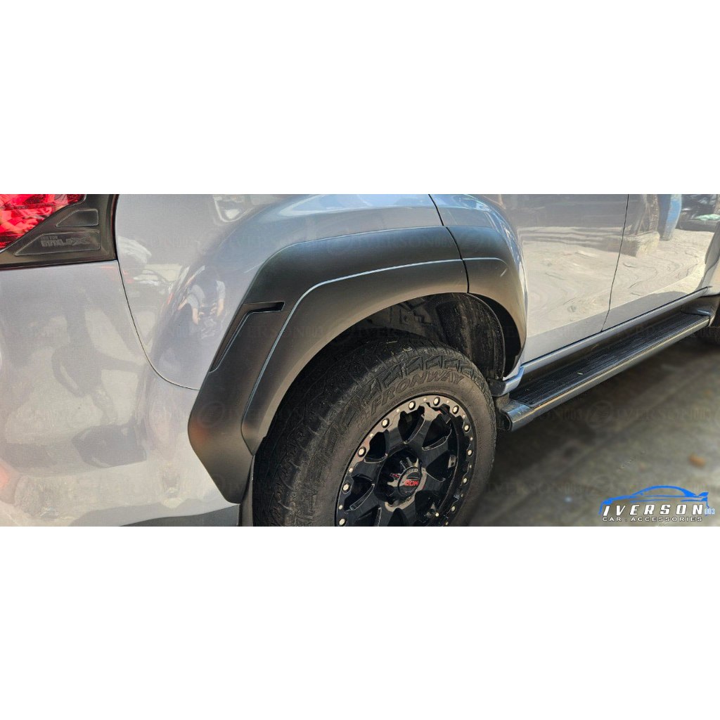 Black Fender Flare For Isuzu MUX 2015 Shopee Philippines