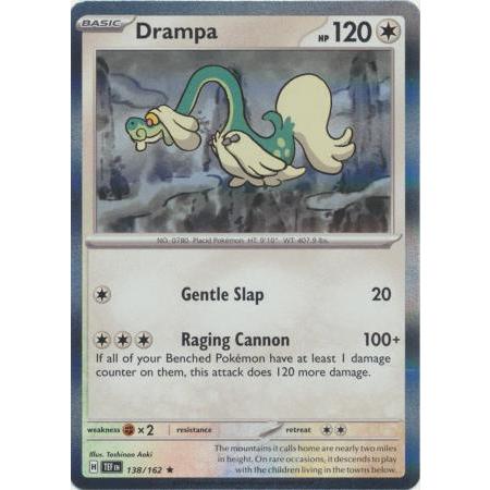 EN] [TEF] 138/162 - Drampa - Rare - SV05: Temporal Forces - Pokemon TCG Card  | Shopee Philippines