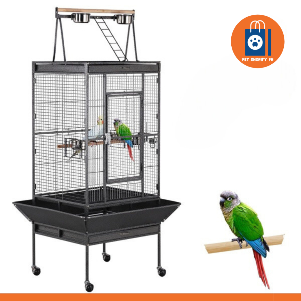 View of (A19)IMPORTED PARROT CAGE/HEAVY-DUTY/SCRATCH PROOF/ELEGANT DESIGN ...