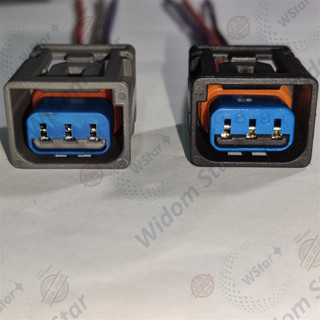 3 pins waterproof female gray socket connector for ford 1W7T-14A464-MA ...