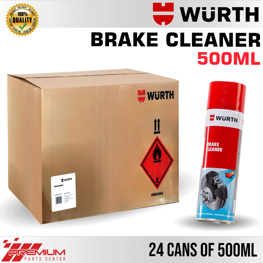 Wurth Brake Cleaner 500ml - 24PCS (1 Box) | Shopee Philippines