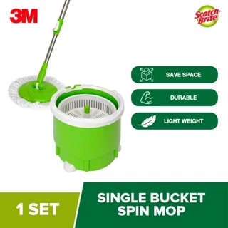 Scotch-Brite 2-in-1 Bucket Spin Mop Set (includes - Foto 10