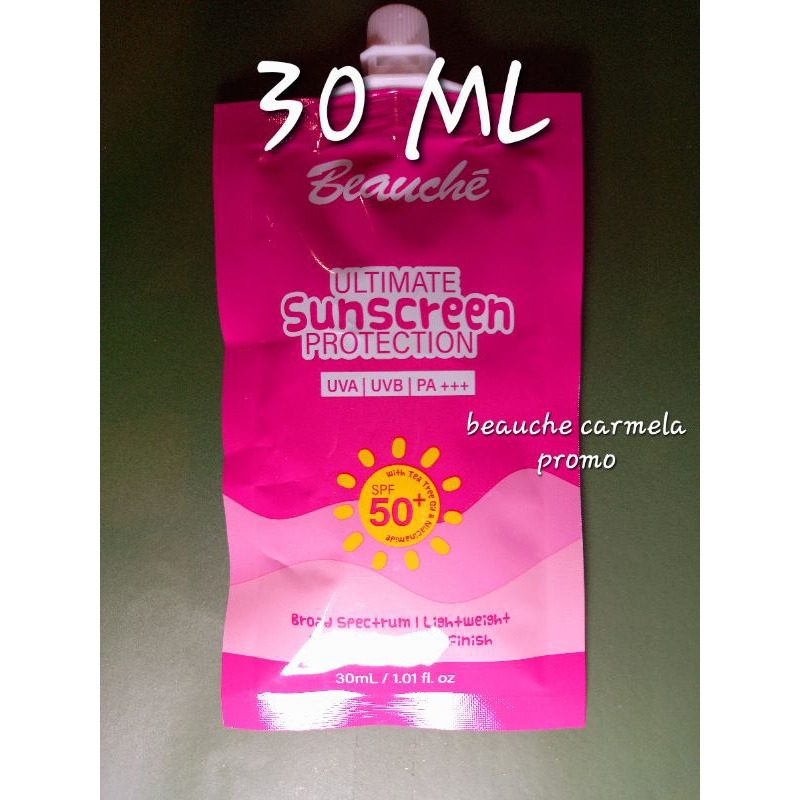 BEAUCHE ULTIMATE SUNSCREEN PROTECTION SPF 50 NON-COMEDOGENIC & NO WHITE ...