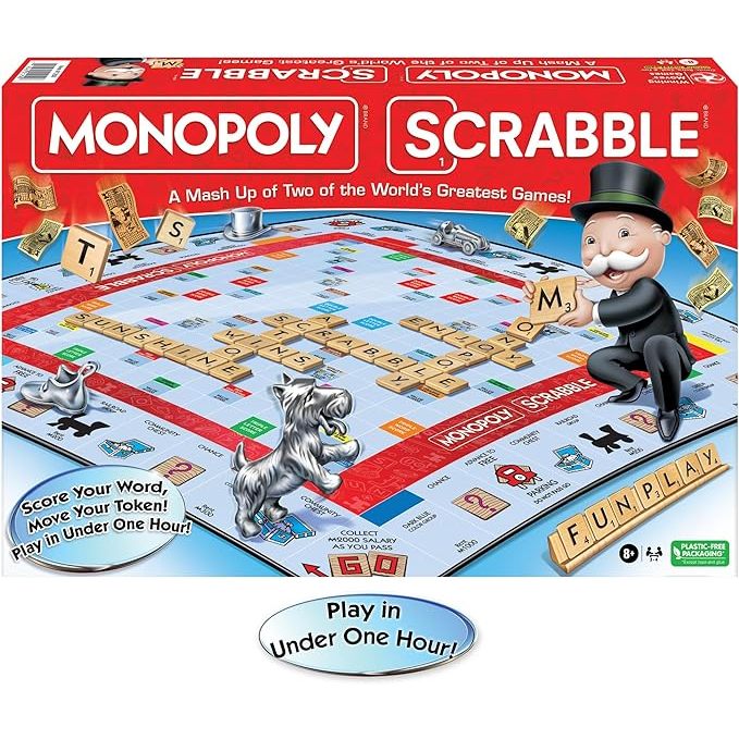 Monopoly - Monopoly Scrabble ( Hasbro ) | Shopee Philippines