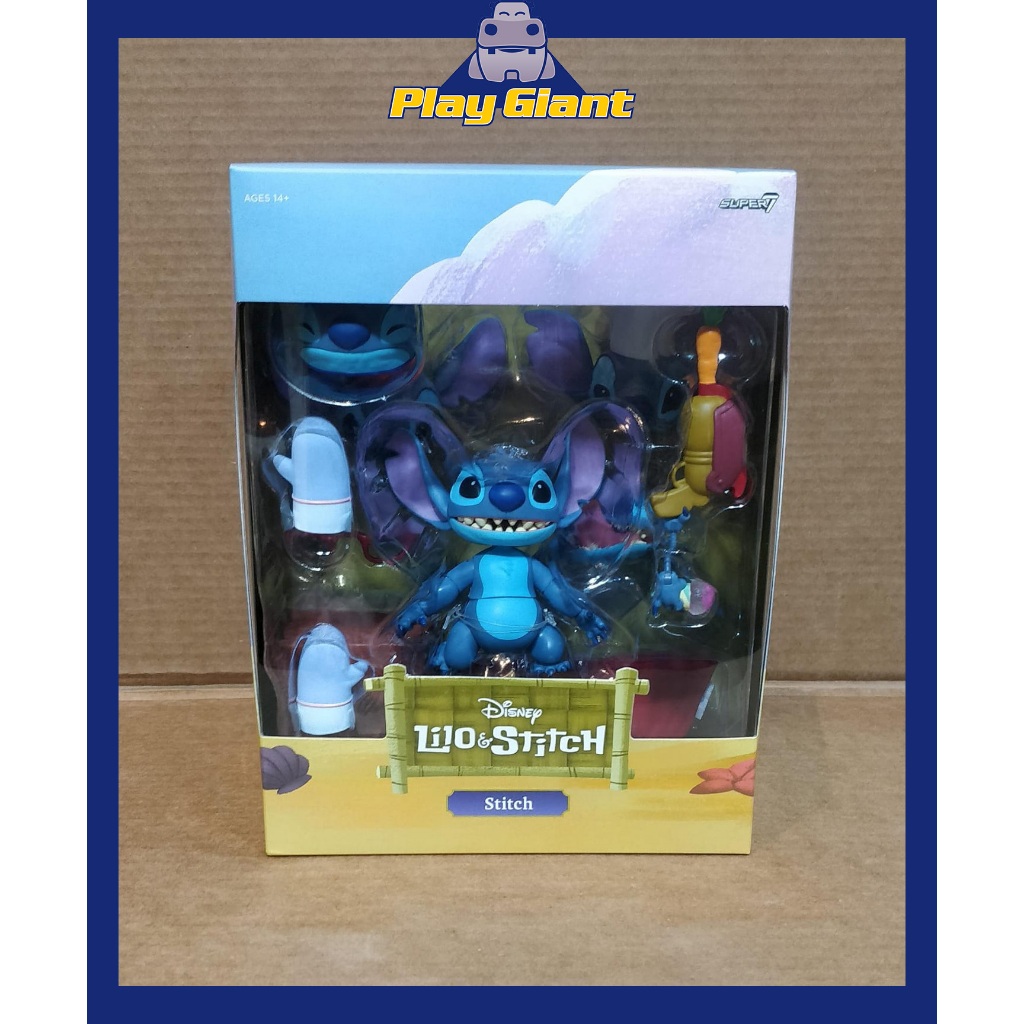 Disney Ultimates Lilo & Stitch Stitch 7inch Scale Action Figure ...