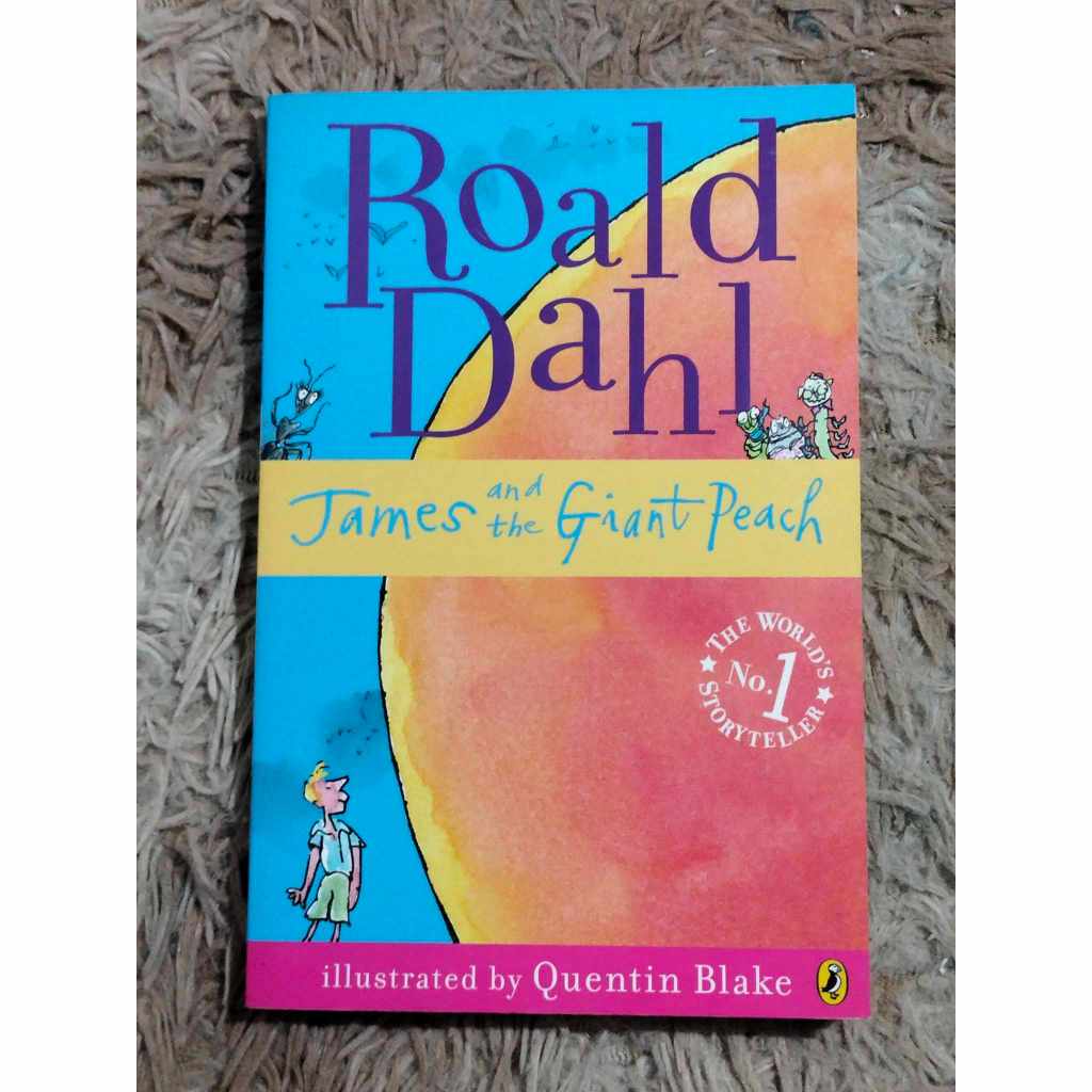 JAMES AND THE GIANT PEACH by ROALD DAHL (Paperback / Preloved / S#1 ...