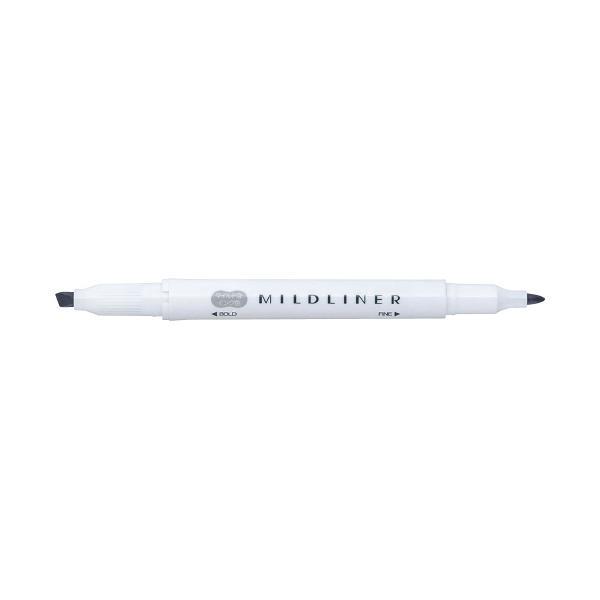 Zebra Mildliner MILD GRAY Double-Ended Highlighter | Shopee Philippines