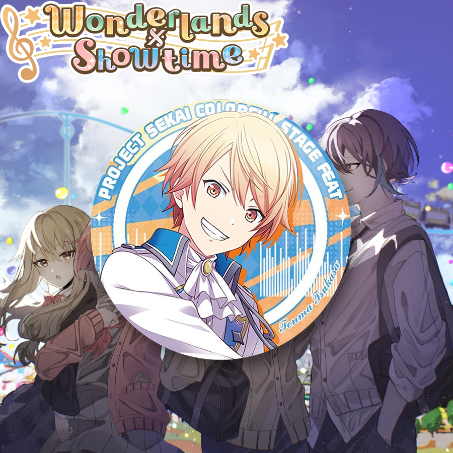 Project Sekai Badge Wonderlands X Showtime Button Pin Badge 2.25 inch ...