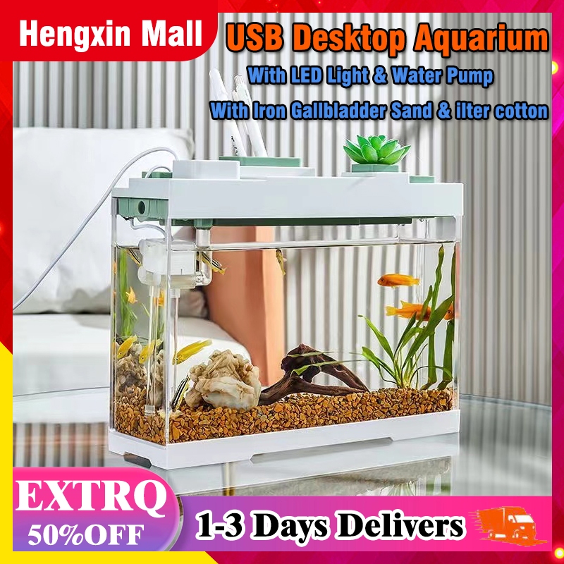 Fish Supplies Gallon Betta Fish Tank Smart Aquarium Kit Gallon