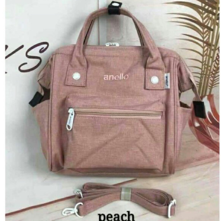 Anello backpack and sling bag 3 ways medium size good quality