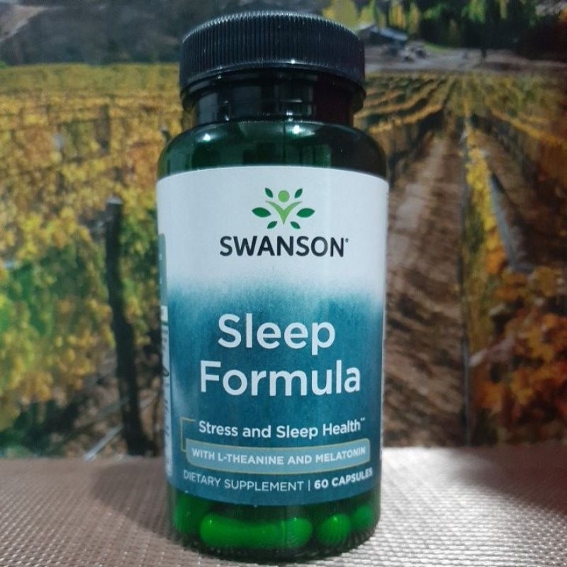 Sleep Formula with Melatonin, Magnesium, Zinc, L-Theanine, Relora, B6 ...