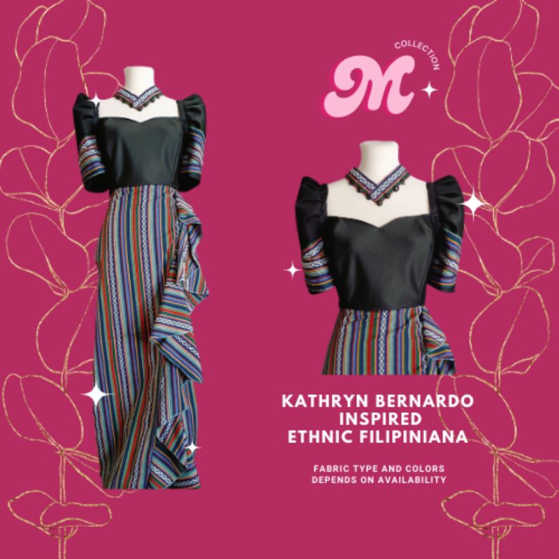 MODERN FILIPINIANA OUTFIT LONG GOWN Shopee Philippines