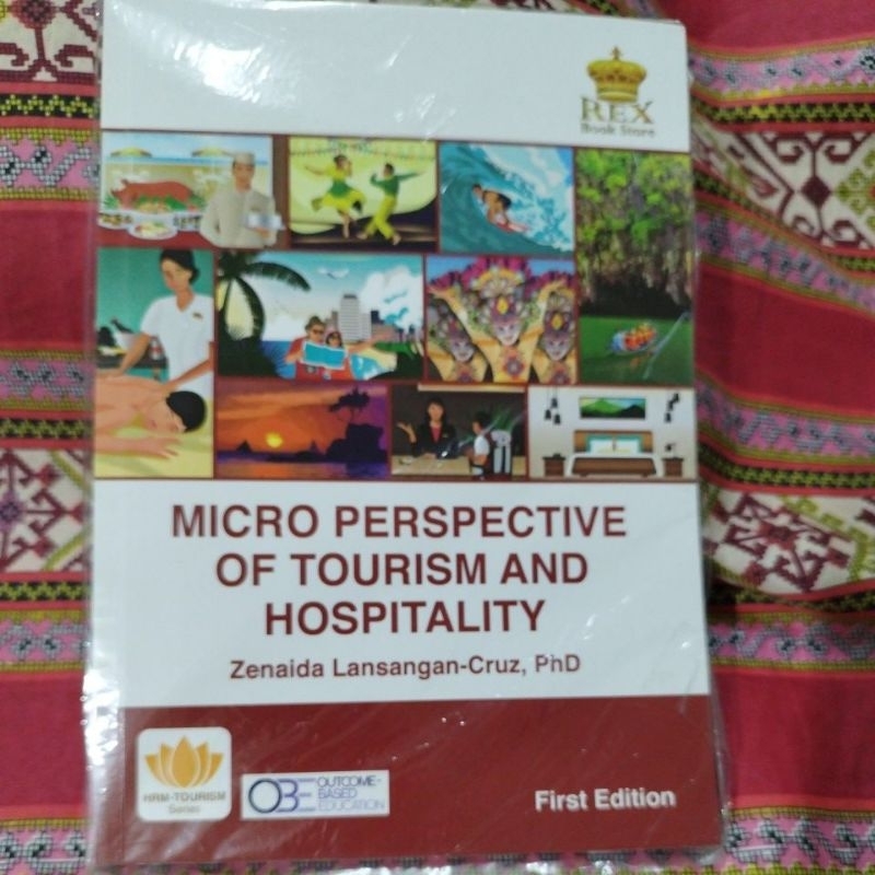micro perspective of tourism and hospitality (lansangan) | Shopee ...