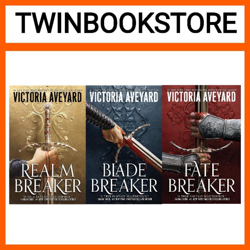 REALM BREAKER/BLADE BREAKER/FATE BREAKER BY VICTORIA AVEYARD | Shopee ...