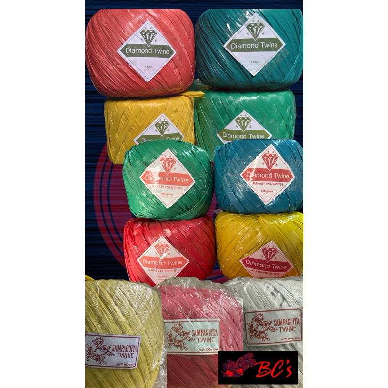 Diamond PLASTIC Twine colored | Shopee Philippines