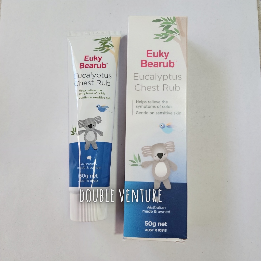 Euky Bear Bearub Eucalyptus Chest Rub 50g Shopee Philippines