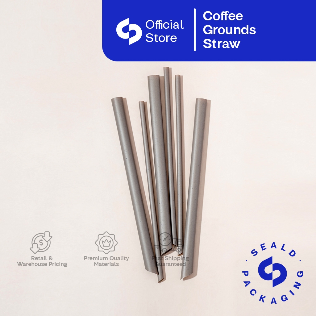Coffee Ground Straw Biodegradable (6mm, 12mm) | Shopee Philippines