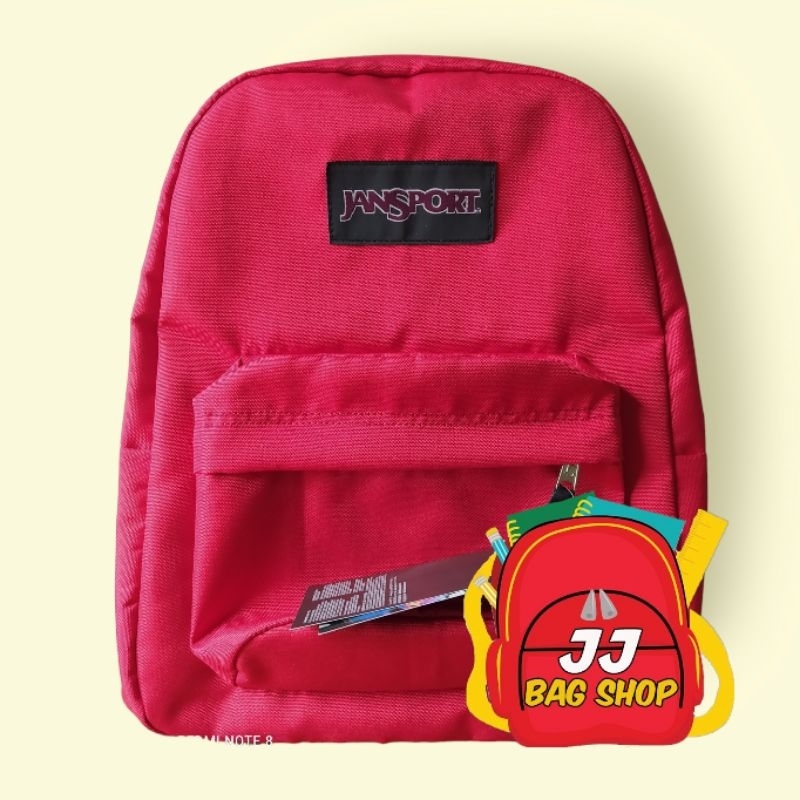 SCHOOL BAGS QUALITY BACKPACKS JANSPORT PLAIN COLORS Shopee Philippines