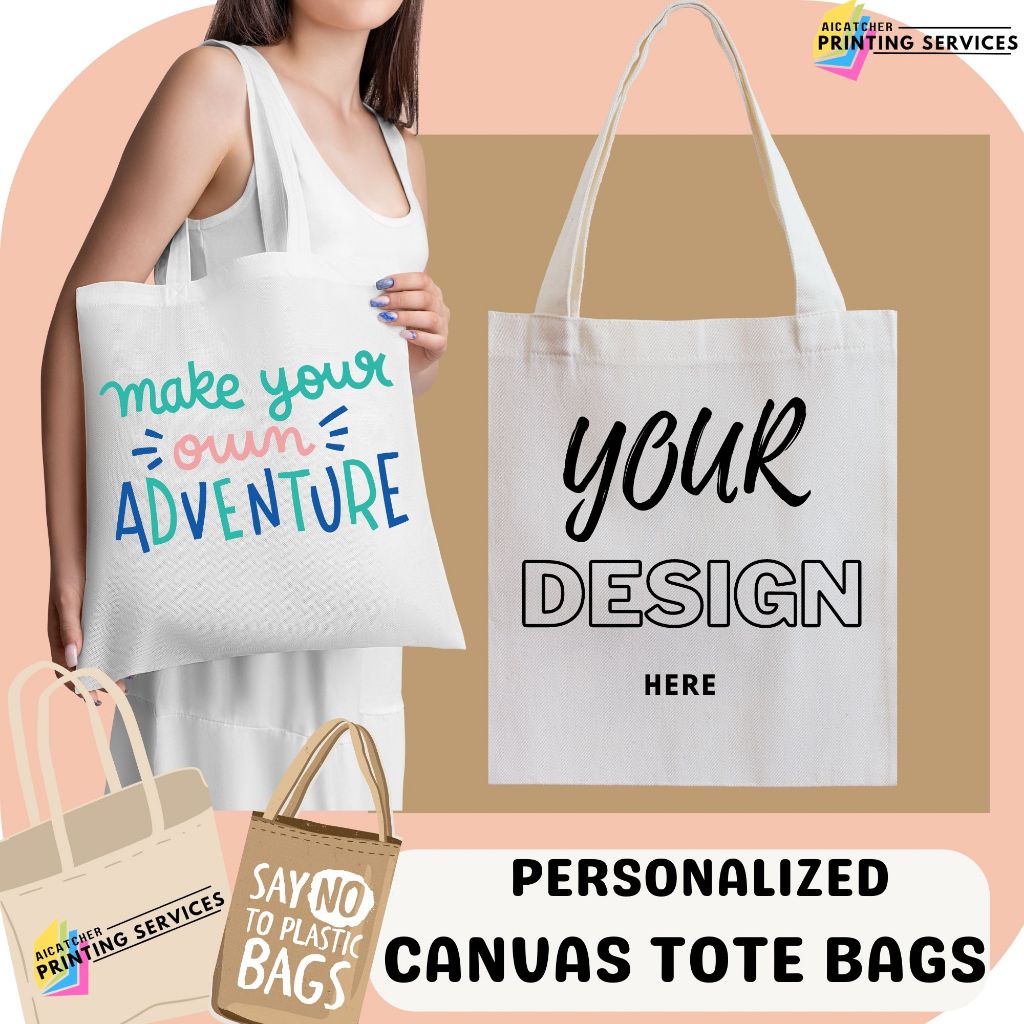 Customized Design Tote Bag Katsa Canvas