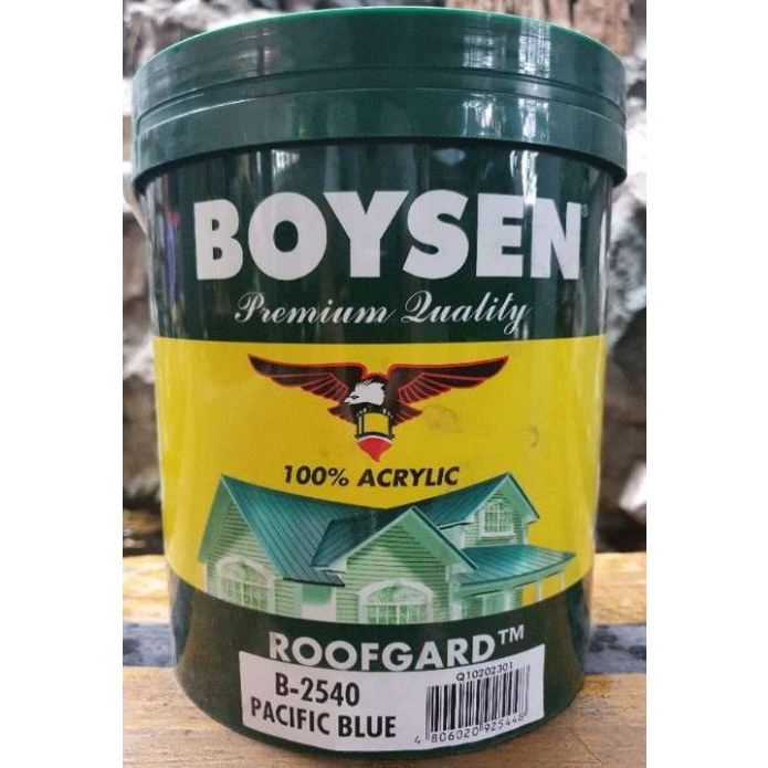 Boysen B-2540 ROOF GUARD PACIFIC BLUE (gallon) | Shopee Philippines