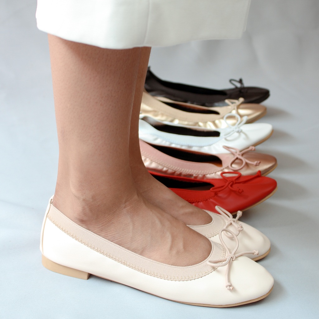 Non slip ballet flats deals