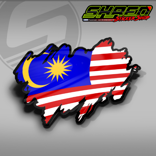 Malaysian Flag Sticker | Shopee Philippines