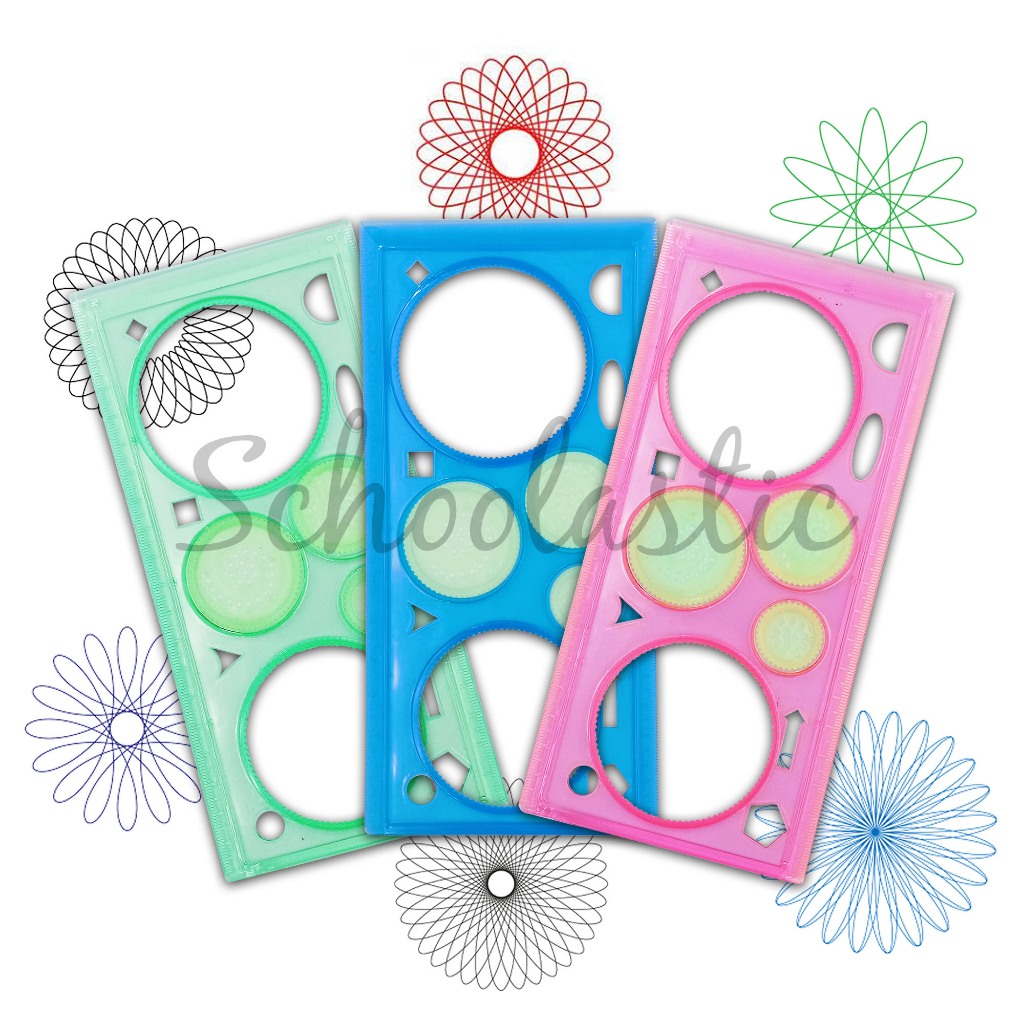 Spirograph Design Ruler | Shopee Philippines