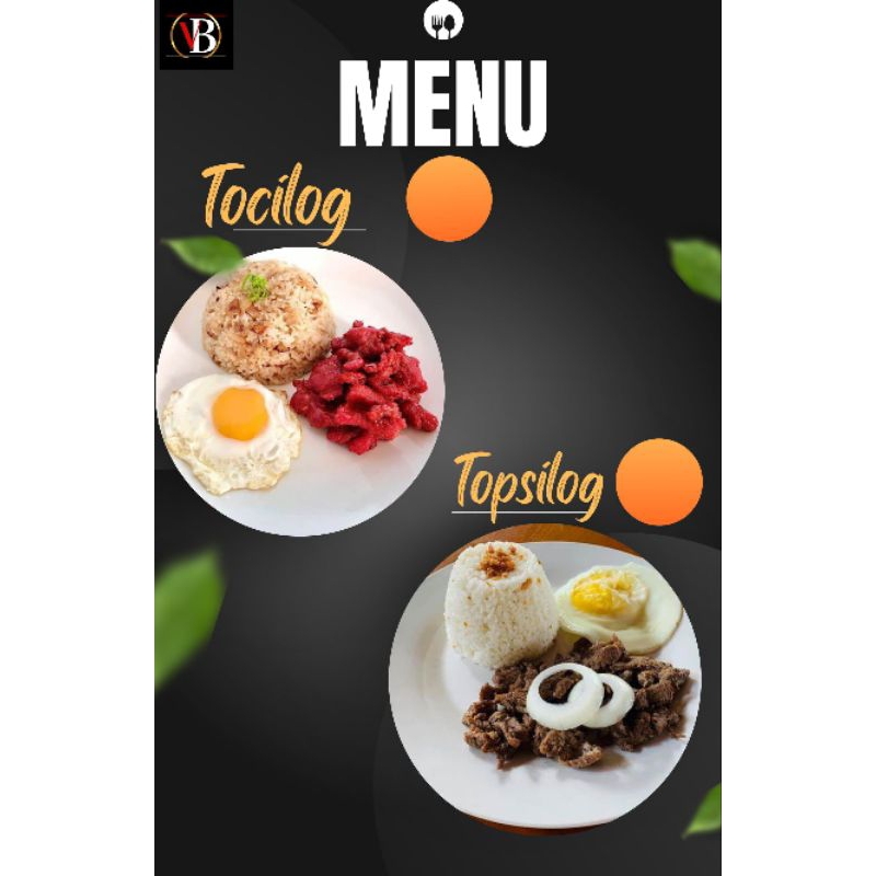 Laminated TOPSILOG Signages A4 Size water proof makapal,matibay,glossy ...