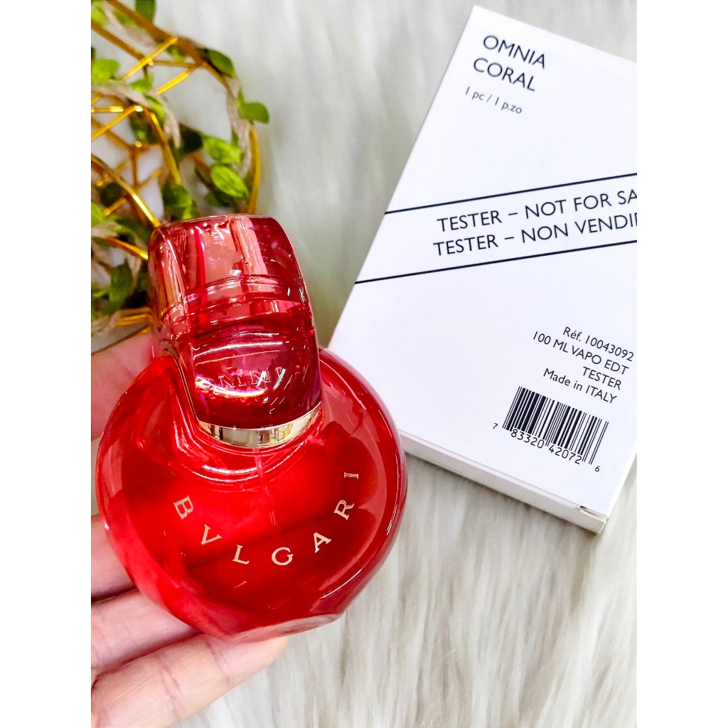 Bvl Omnia Coral 100ml edt | Shopee Philippines