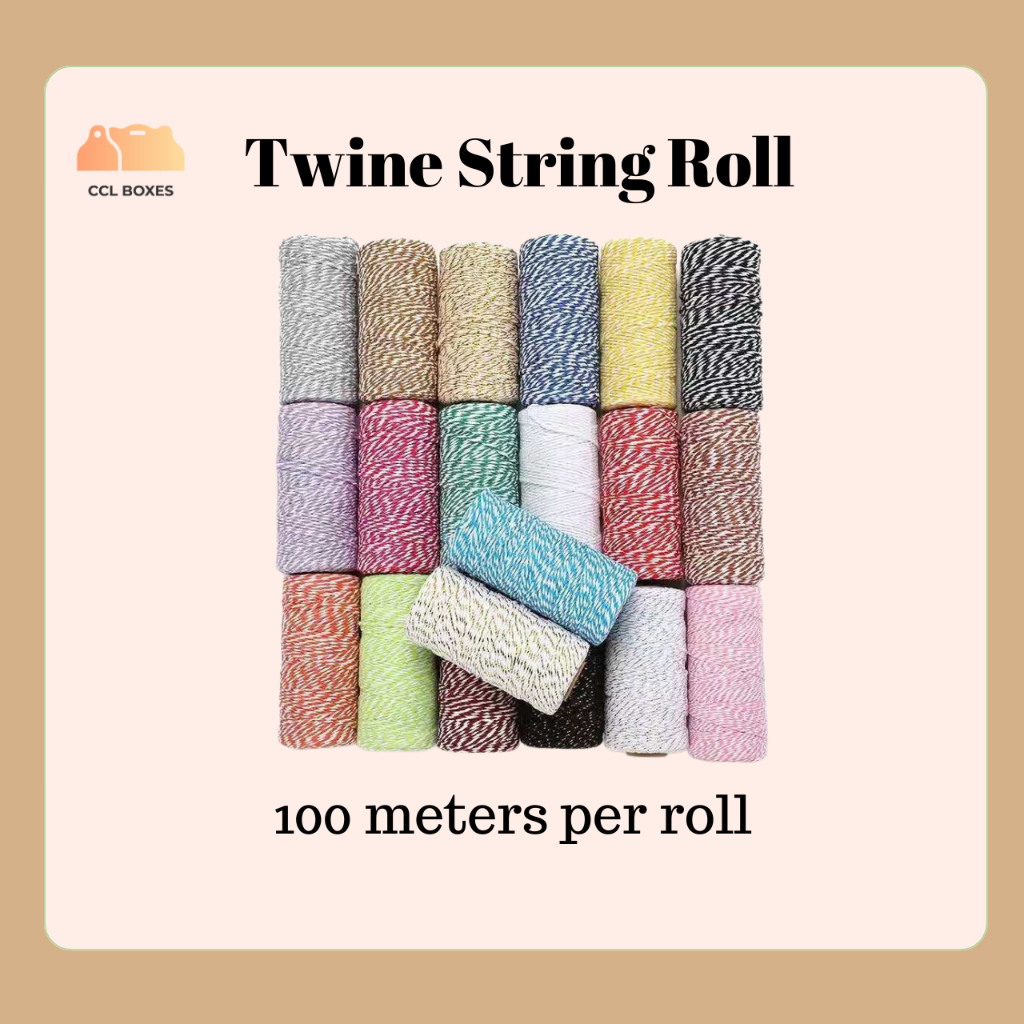 2mm* 100 meters per roll Twine String | Rope | Shopee Philippines