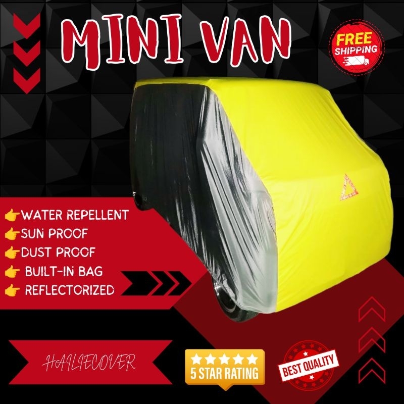 MINIVAN COVER REPPELANT TASLAN FABRIC | Shopee Philippines