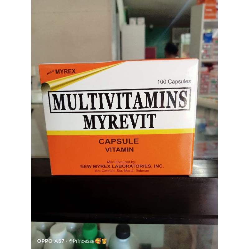 Multivitamins Myrevit Capsule VITAMIN Shopee Philippines