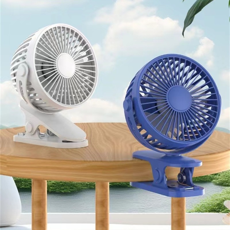 Multifunction Clip Fan Mini Electric Fan Portable Rechargeable Fan USB ...