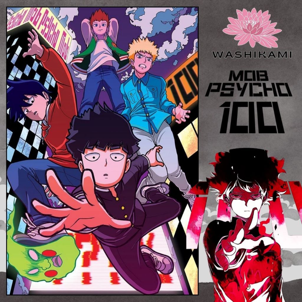 Mob Psycho : Official A4 Anime Posters / Sticker Poster - Washikami PH ...