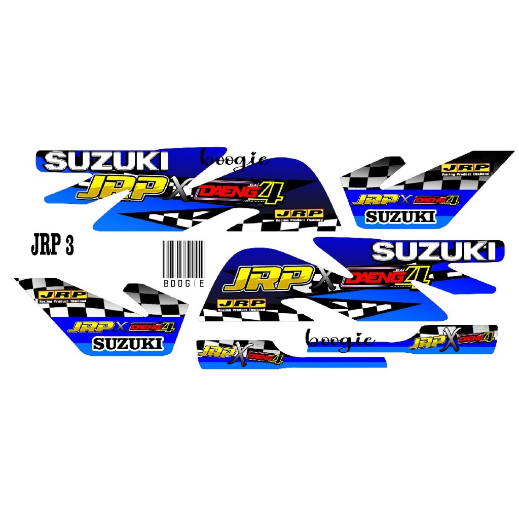 SUZUKI X4 DECALS SET | Shopee Philippines