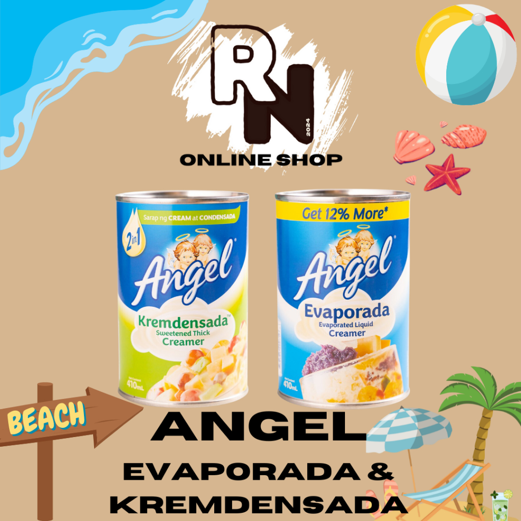 ANGEL KREMDENSADA & EVAPORADA 410ml | Shopee Philippines