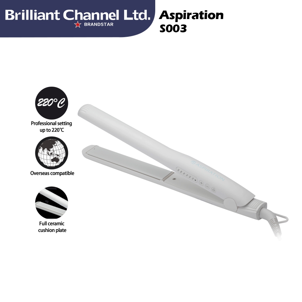 Aspiration hair iron outlets