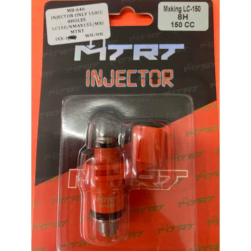 MTRT INJECTOR ONLY 150CC 8holes FOR LC150/NMAX V1 /MXI MADE IN TAIWAN ...