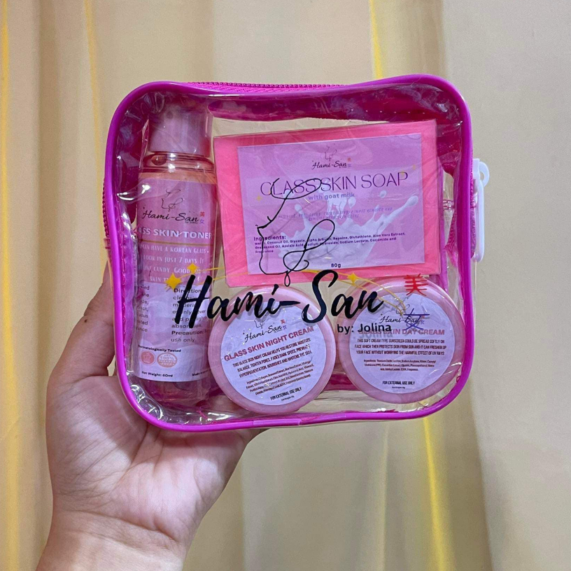 HAMISAN GLASS SKIN SET BY MS JOLINA (100% ORIGINAL PRODUCT) | Shopee ...